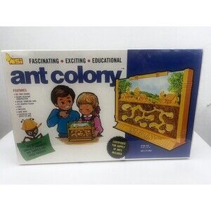 Vintage UNOPENED BOX Ant Colony Educational Toy by National Science Industries